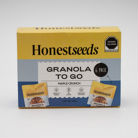 6 Pack - Maple Crunch Granola To Go